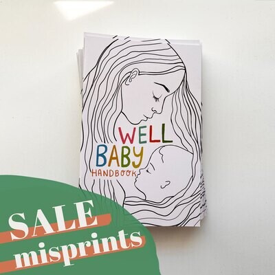 SALE - &#39;Well Baby&#39; Handbook misprints bundle (20 qty)