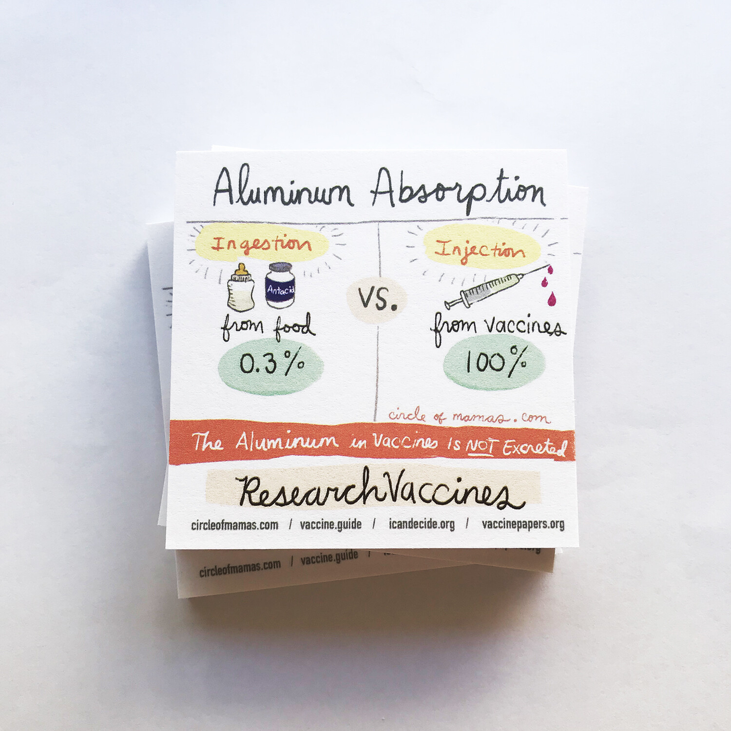 Sticky Notes - Pick Your Design (50 pages each)