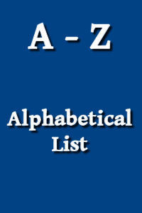Alphabetical