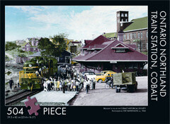 Ontario Northland Train Station -Cobalt Puzzle