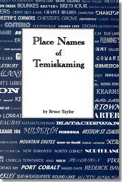 Place Names of Temiskaming -EPub Place Names of Temiskaming -EPub