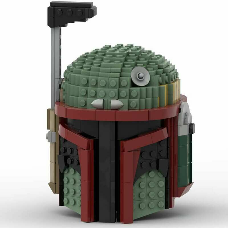 Star Wars™​ Inspired Boba Fett™​ Helmet - INSTRUCTIONS ONLY