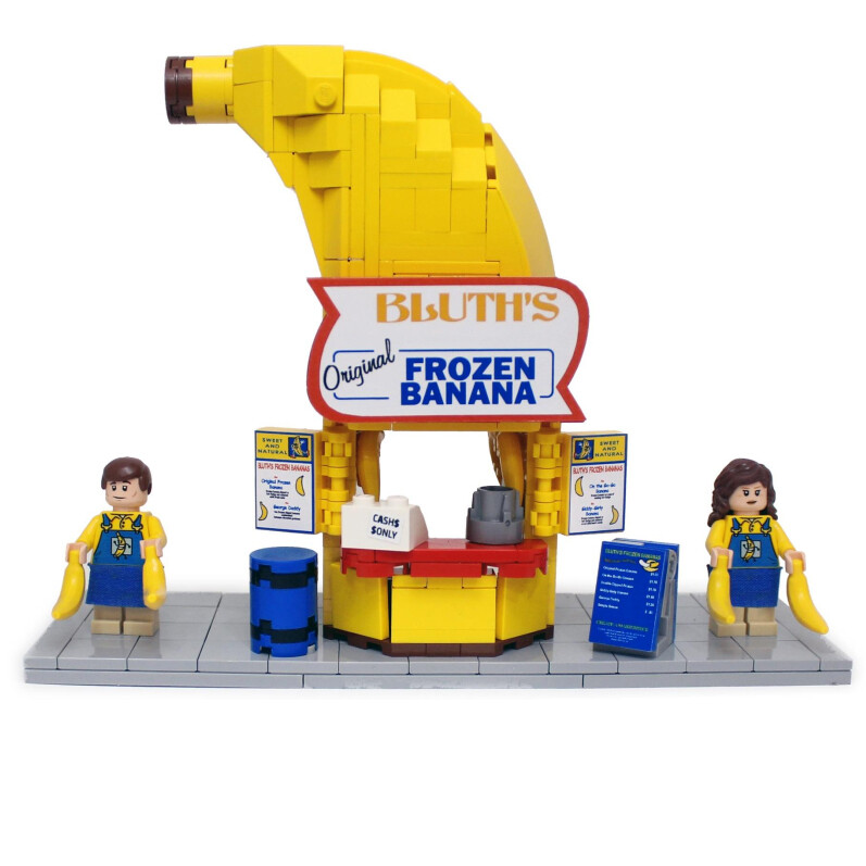 Instructions &amp; Stickers for Arrested Development® Inspired Banana Stand