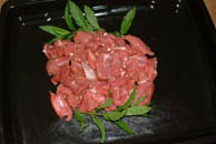 Diced Lamb