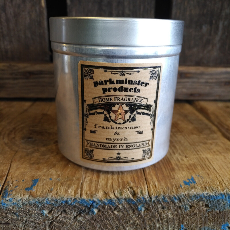 Parkminster Tin - Frankincense & Myrrh Candle
