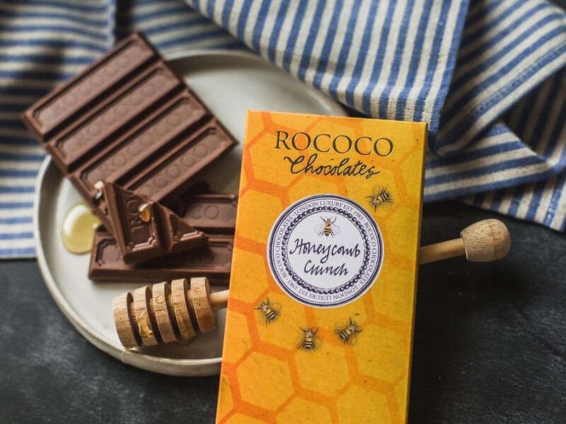 Rococo Honeycomb Crunch Milk Chocolate