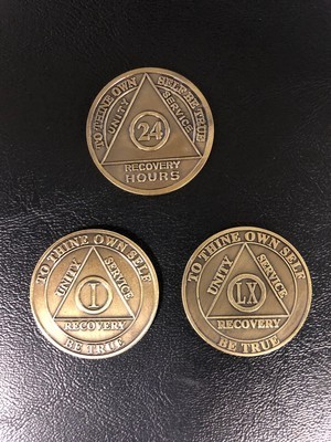 Bronze Medallions - From 24 hours, months and years 1-60