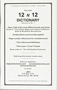12X12 Dictionary