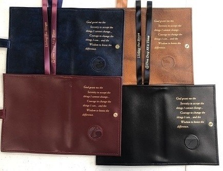 Big Book & 12X12 Double book cover with snap OUT OF TAN blue,pink,burgundy,,black,purple