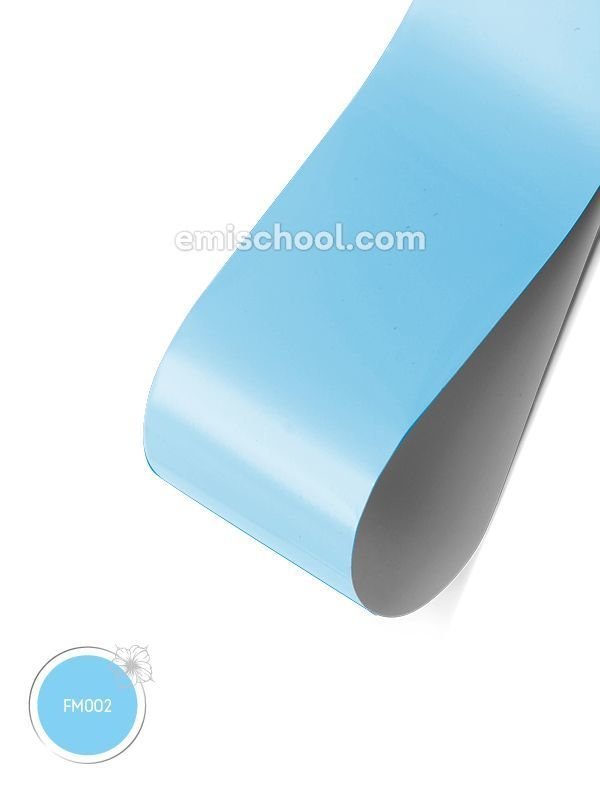 Foil matte Blue