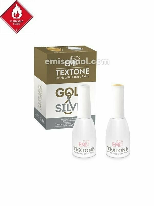 Set TEXTONE Gold &amp; Silver, 2 pcs.? 9 ml.