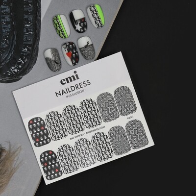 Naildress Slider Design #65 Illusion