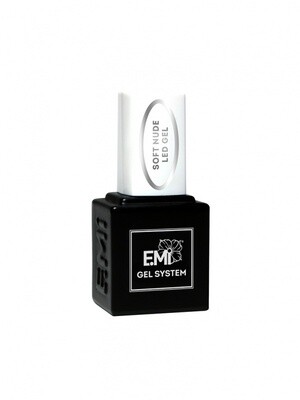 Soft Nude LED Gel in bottle, 9 ml.