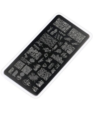 Stamping plate #2 Graffity