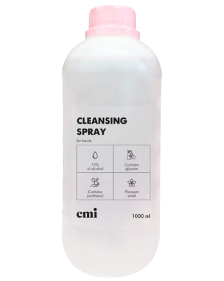 Cleansing spray 1000 ml.