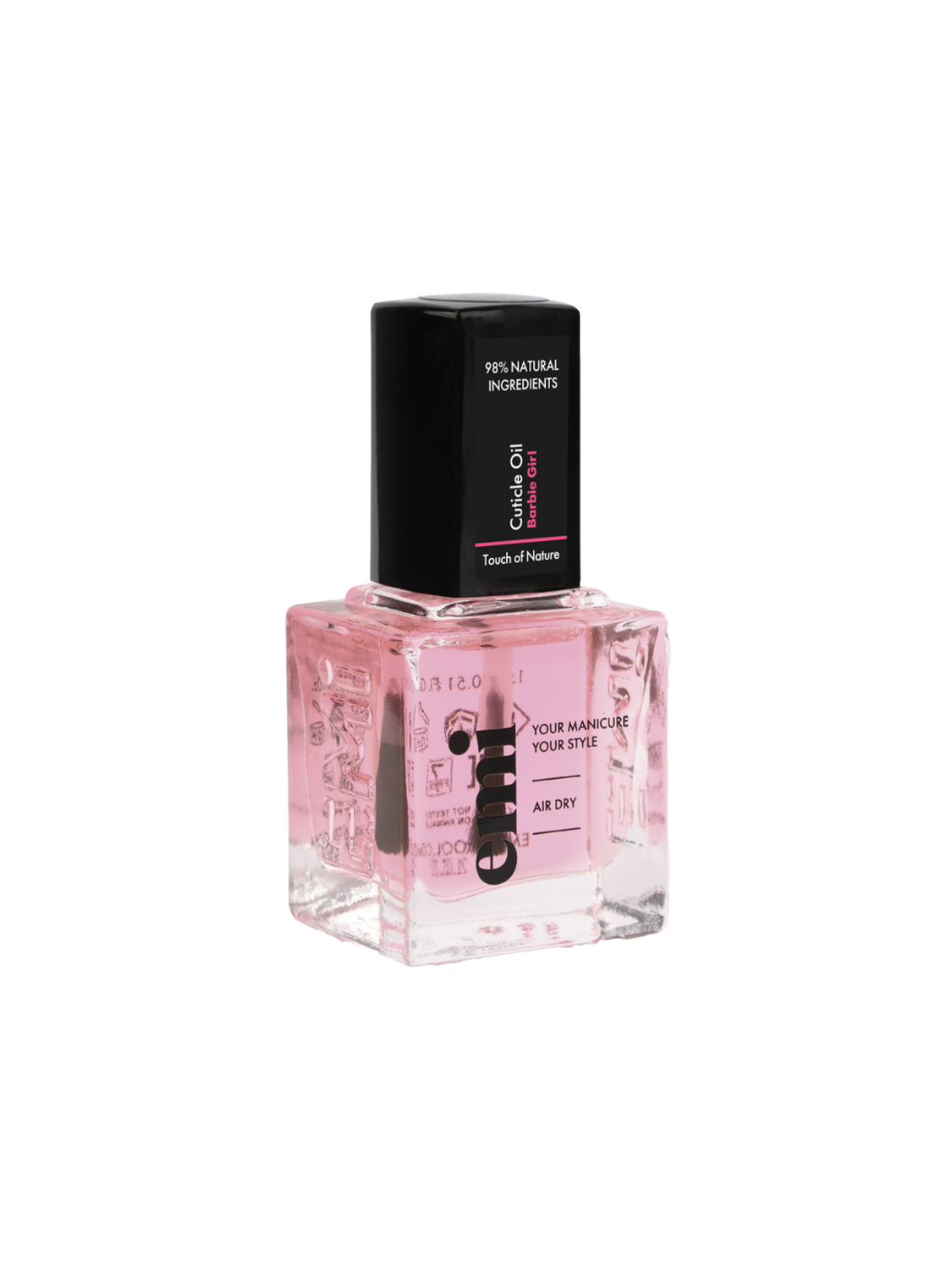 Cuticle Oil Barbie Girl Touch of Nature, 9 ml.