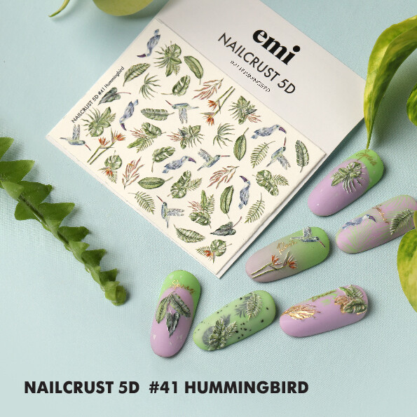 NAILCRUST 5D #41 Hummingbird