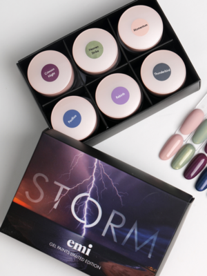 Set gel paints