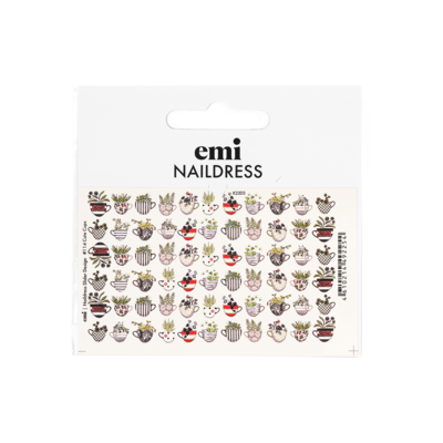 Naildress Slider Design #114 Cute cups