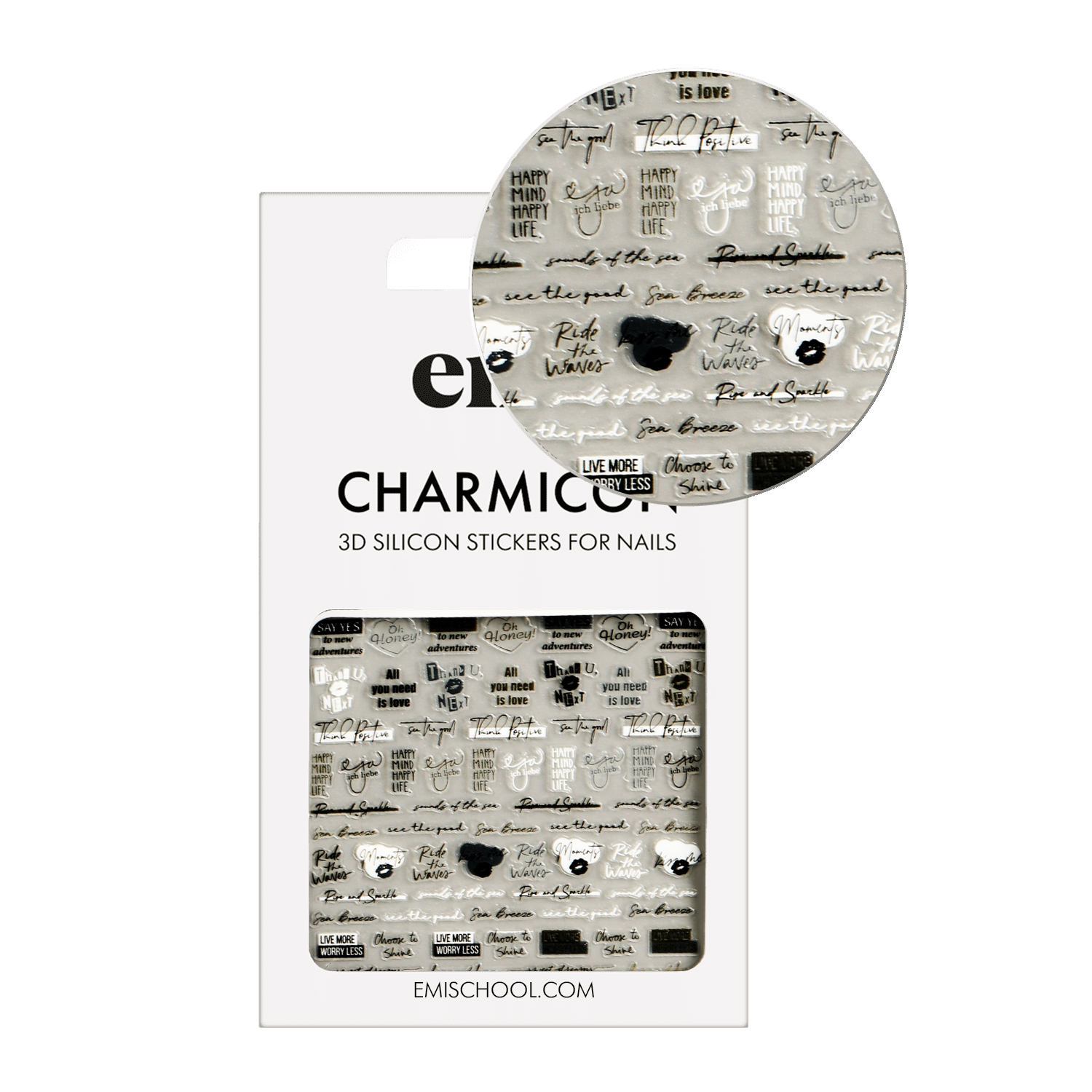Charmicon 3D Silicone Stickers #249 Grace