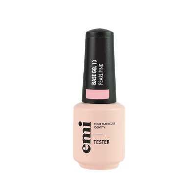 TESTER E.MiLac Base Gel Pearl Pink #13, 7 ml.