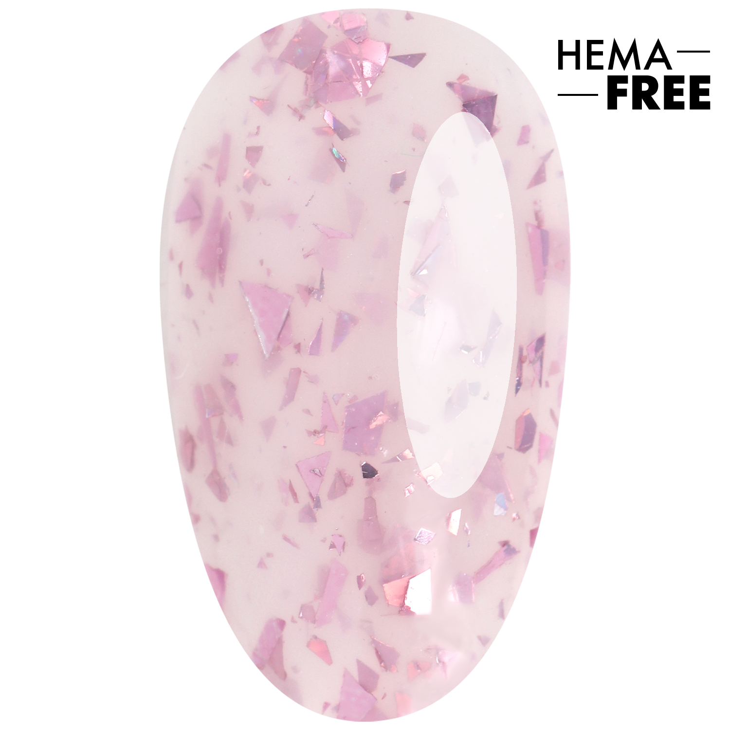 E.MiLac Crispy Base Gel #03 Iris, 9 ml.
