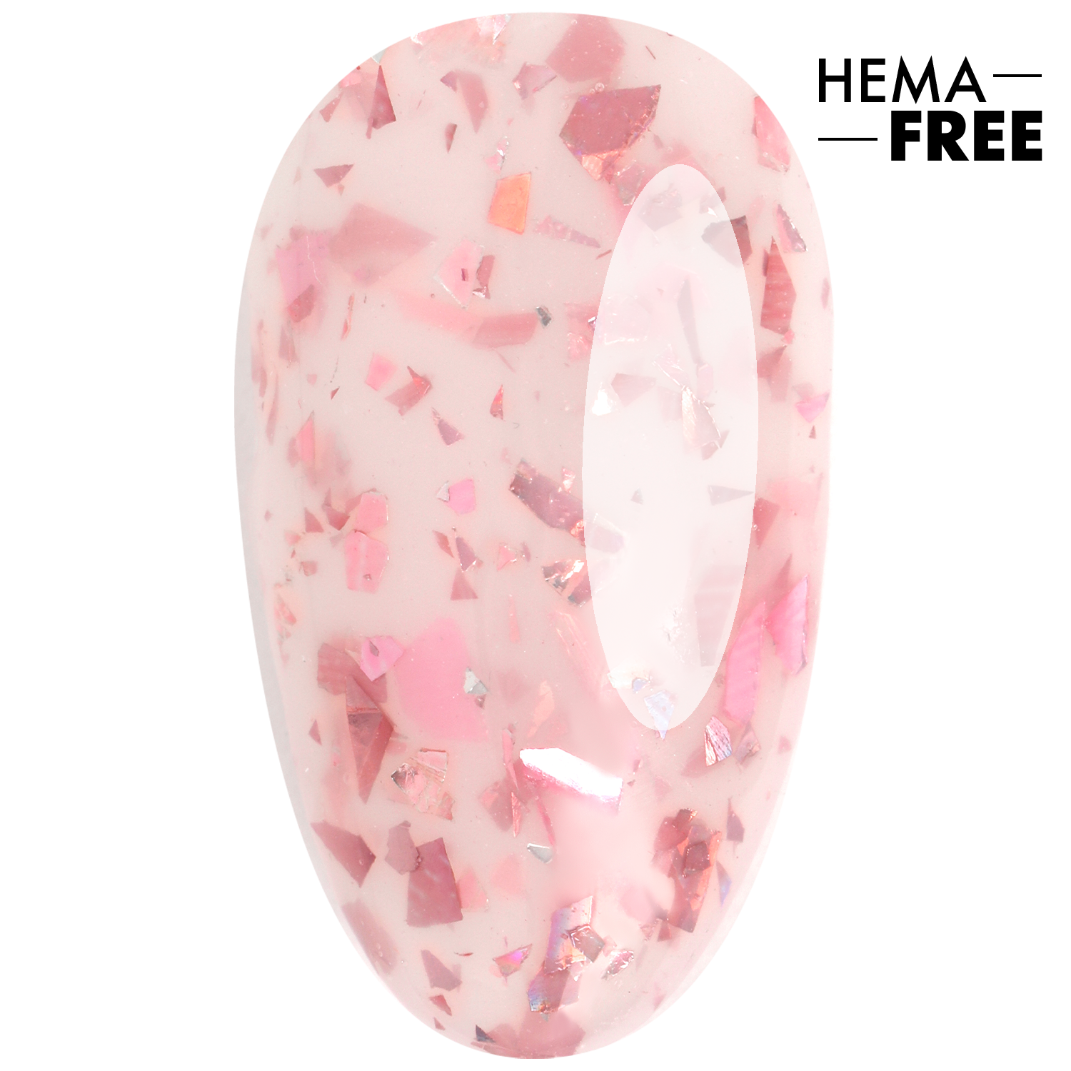 E.MiLac Crispy Base Gel #02 Rosette, 9 ml.