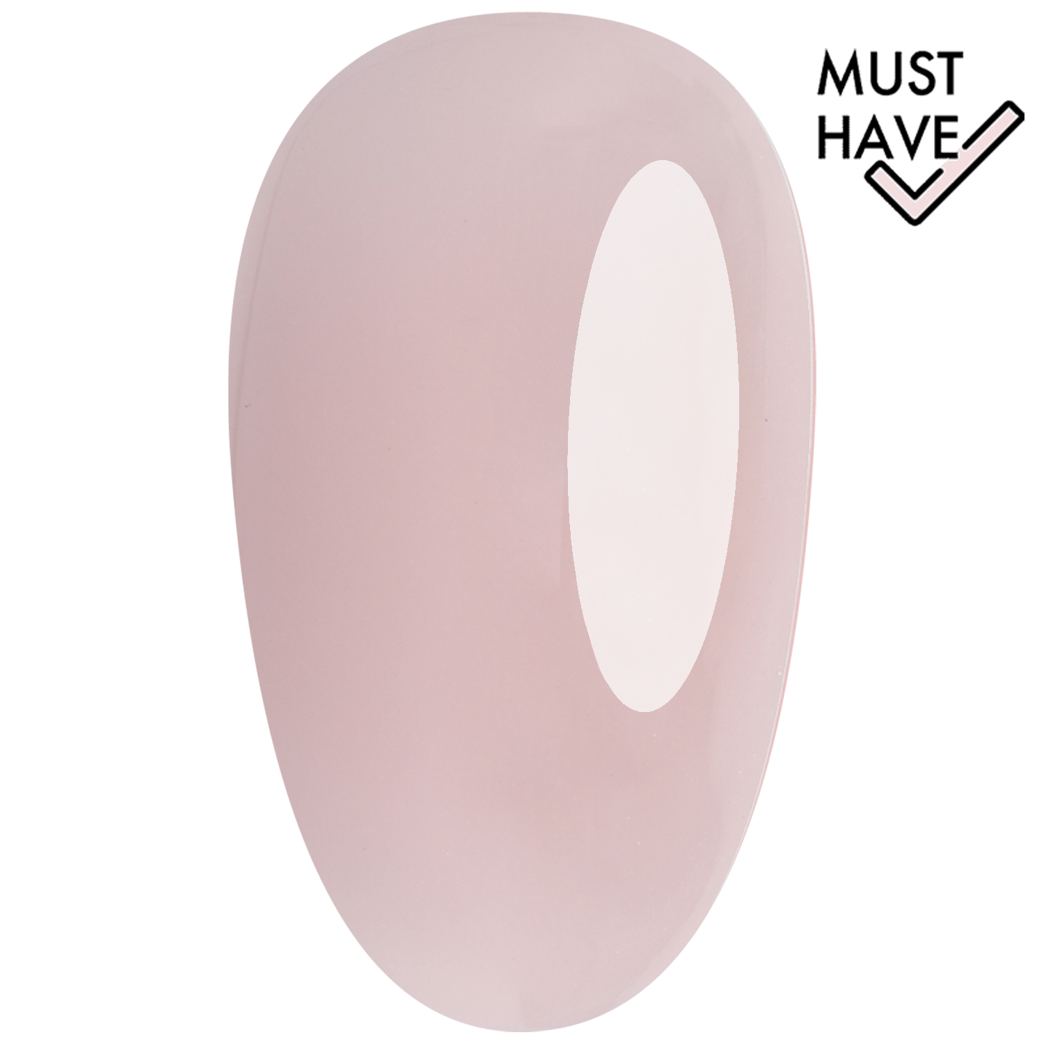 E.MiLac Fiber Base Gel Natural Pink #3, 15 ml