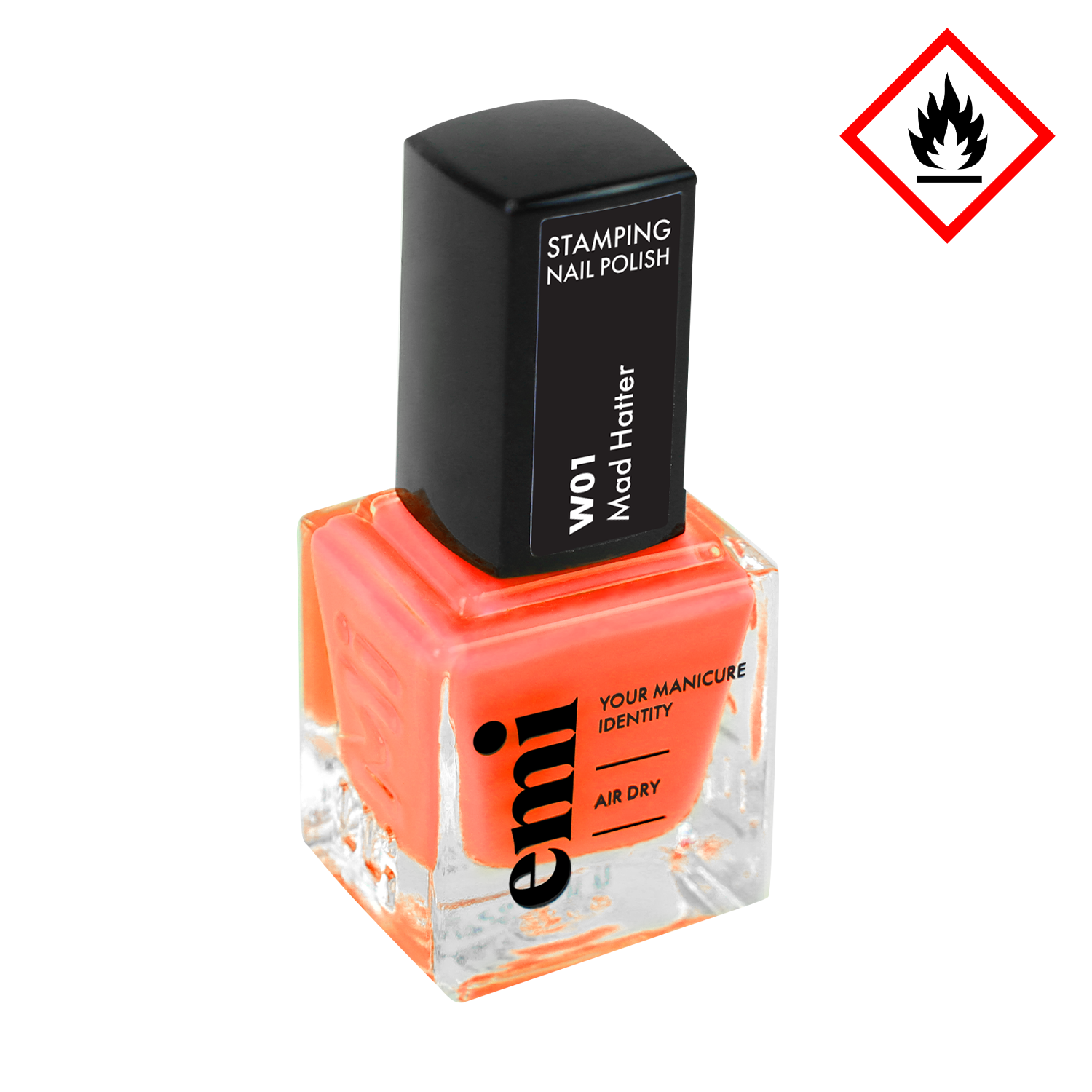 Nail Polish for Stamping Mad Hatter #W1, 9 ml.