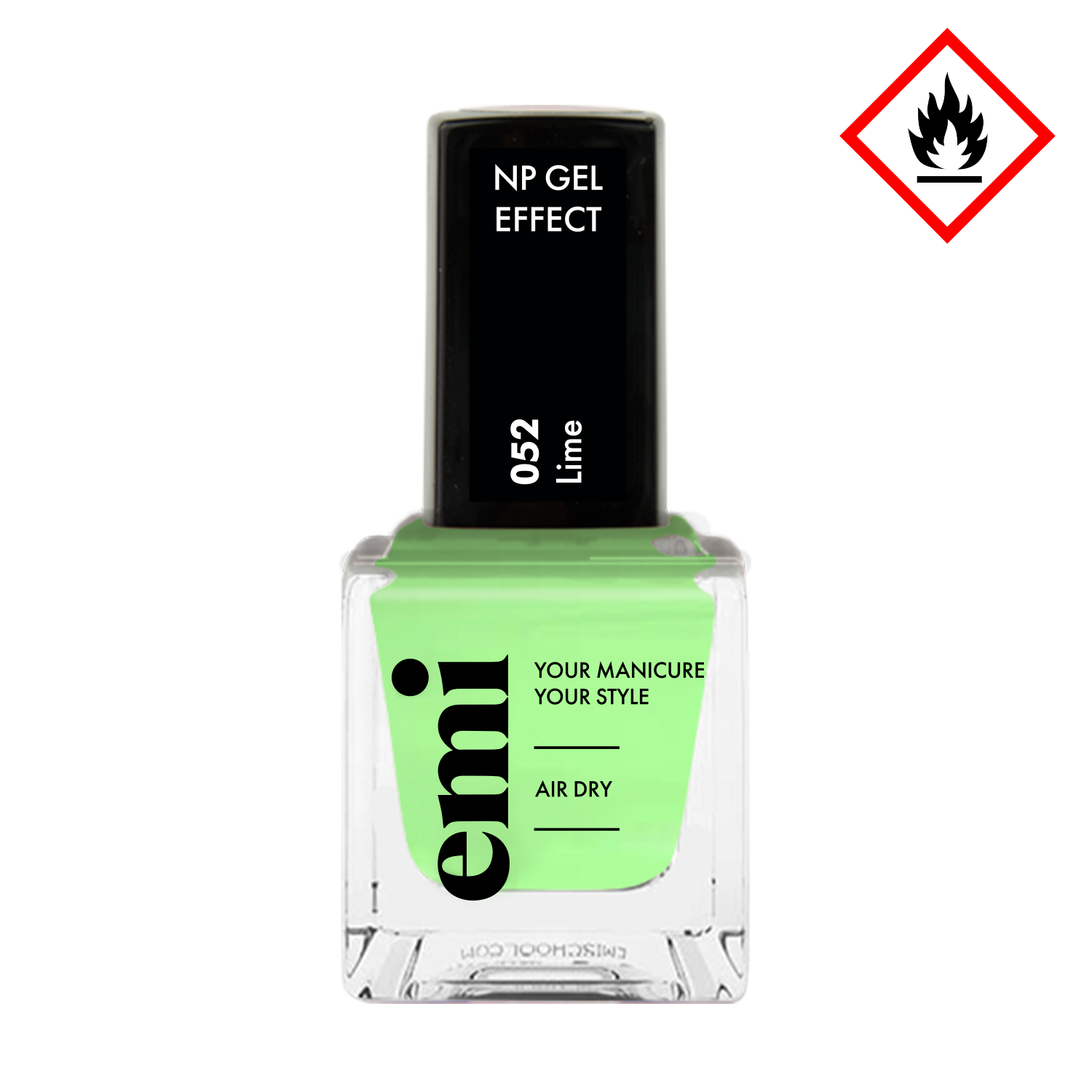 Ultra Strong Nail Polish Lime #052, 9 ml.