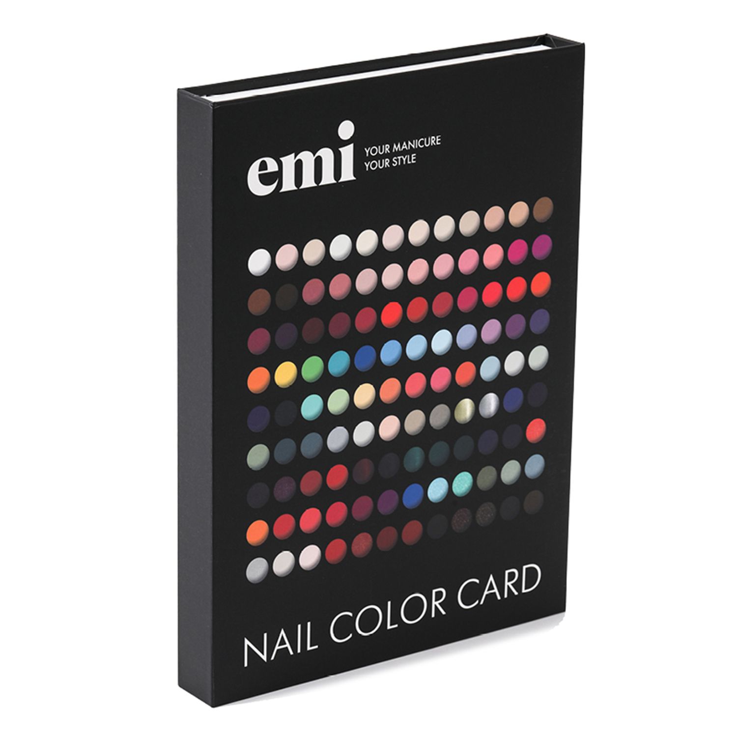 Book Chart-Palette with Nail Tips, 216 shades