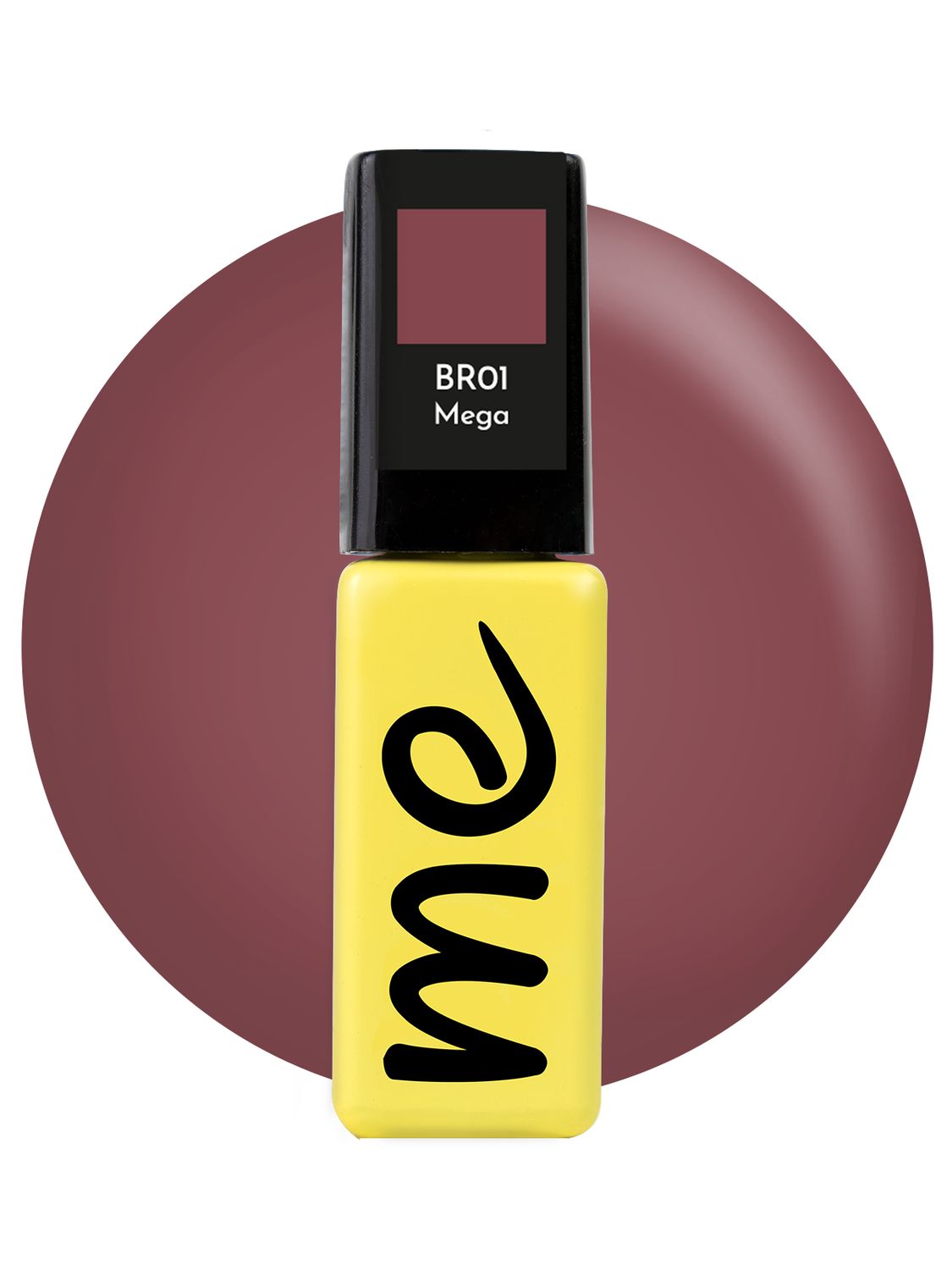 ME Gel Polish Mega #BR01, 8 ml.