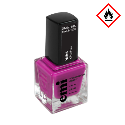 Nail Polish for Stamping Cheshire #W6, 9 ml.