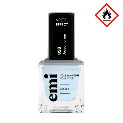 Ultra Strong Nail Polish Aquamarine #058, 9 ml.