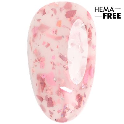 E.MiLac Crispy Base Gel #02 Rosette, 9 ml.