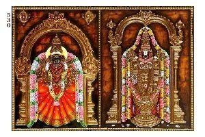 Lord Balaji and Goddess Padmavati Photo Frame