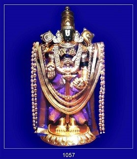 Lord Balaji Picture Print with Frame
