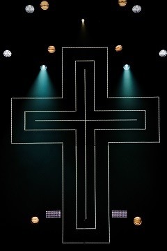 Sign of the Cross - Matt Laminated Photo Frame