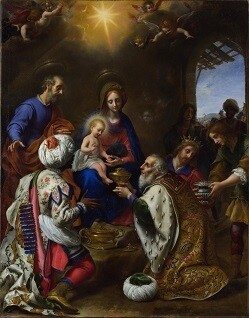 The Birth of Jesus Christ - Printed Art Copy with Frame
