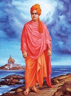 Swamy Vivekananda - Printed Art Copy with Frame