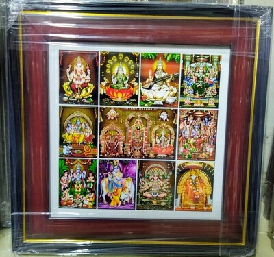 All in One Hindu God images - Photo Frames