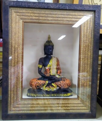 Lord Buddha idol with Box Frame