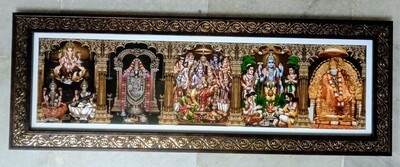 All in One Hindu God images - Photo Frames