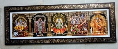All in One Hindu God images - Photo Frames