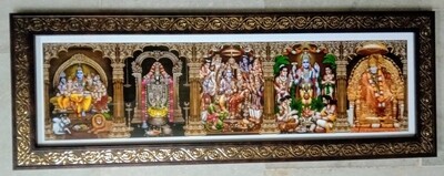 All in One Hindu God images - Photo Frames