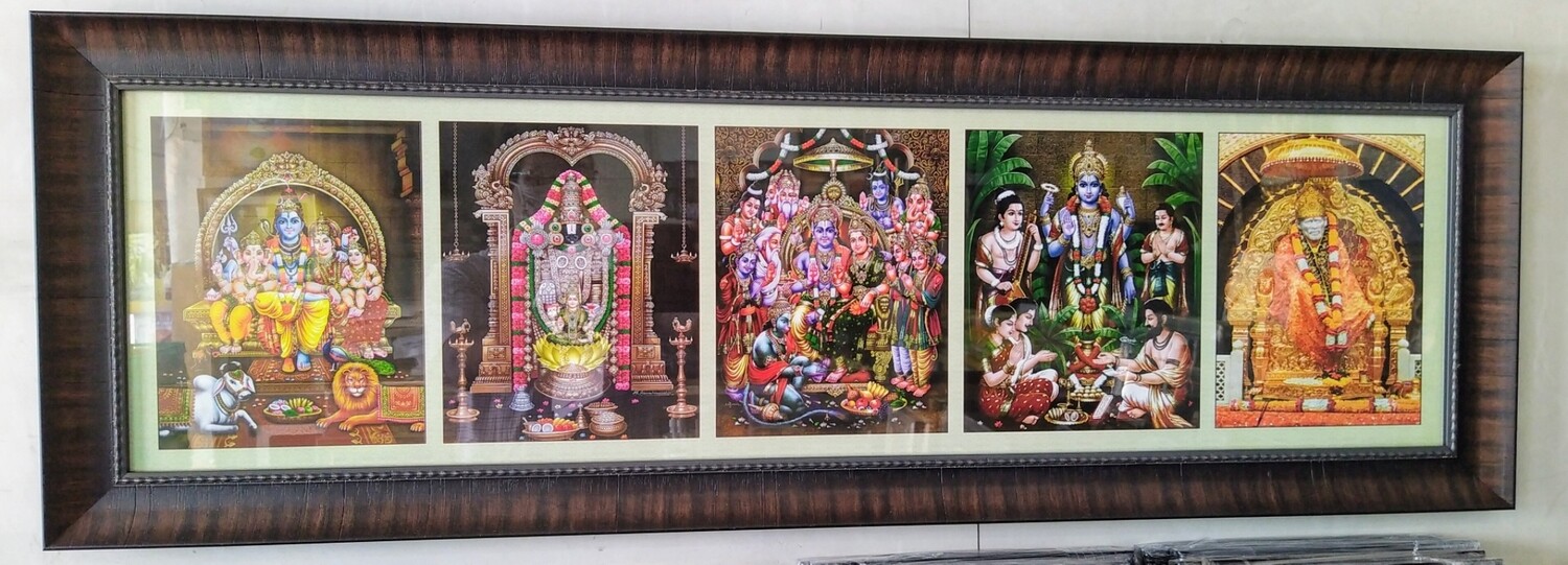 All in One Hindu God images - Photo Frames