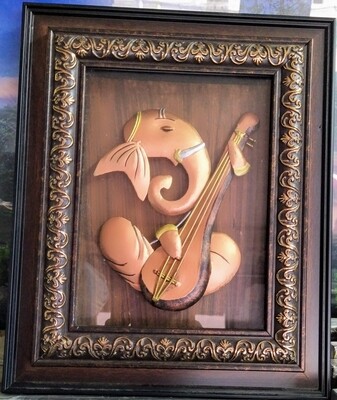 Lord Ganesh - Modern Art work Photo Frame