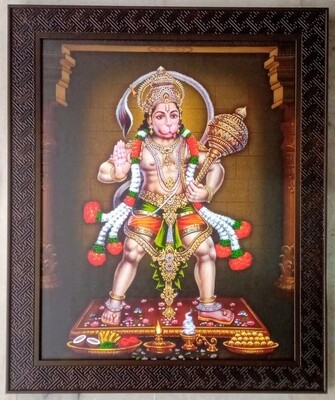 Lord Hanuman Photo Frame