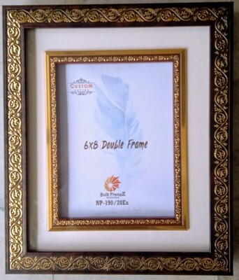 Personalized Photo Frames Double (Select Frame Size and Upload your Photo here)