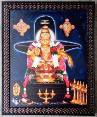 Lord Ayyappan Swamy Photo Frame